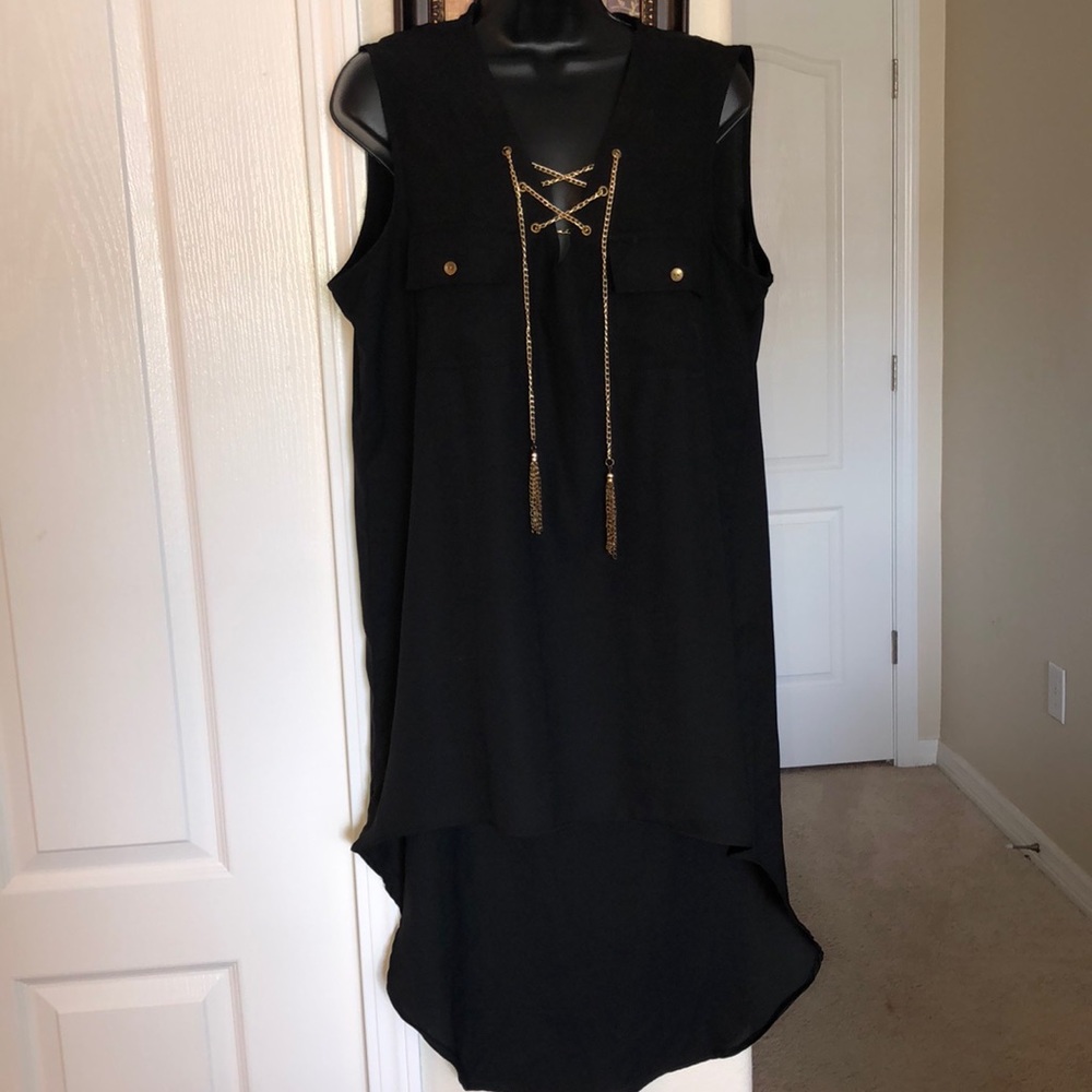 Black Shirt Dress